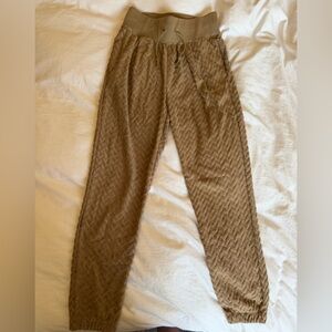 Women’s Nike Brown Textured Joggers